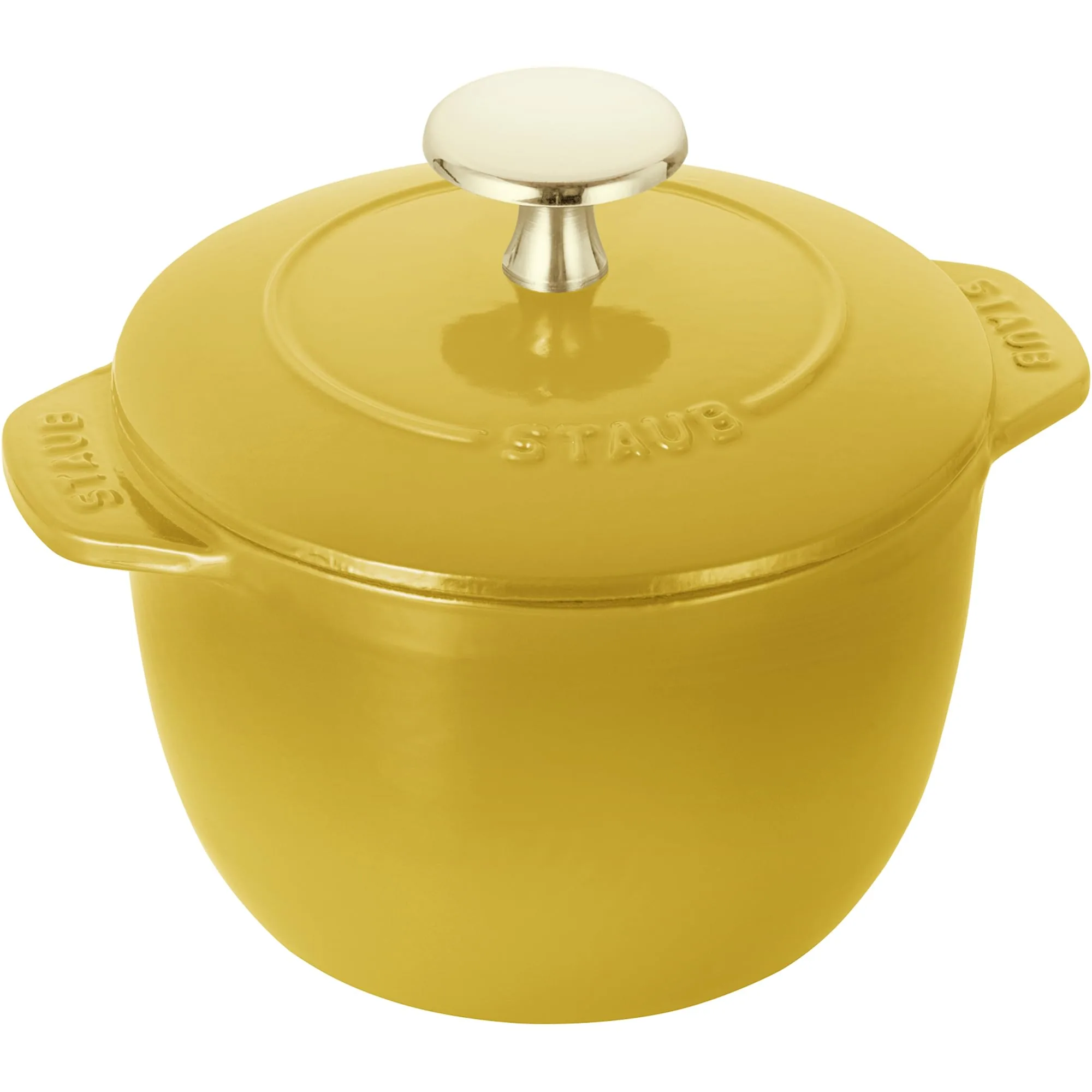 STAUB Cast Iron 1.5-qt Petite French Oven – Citron