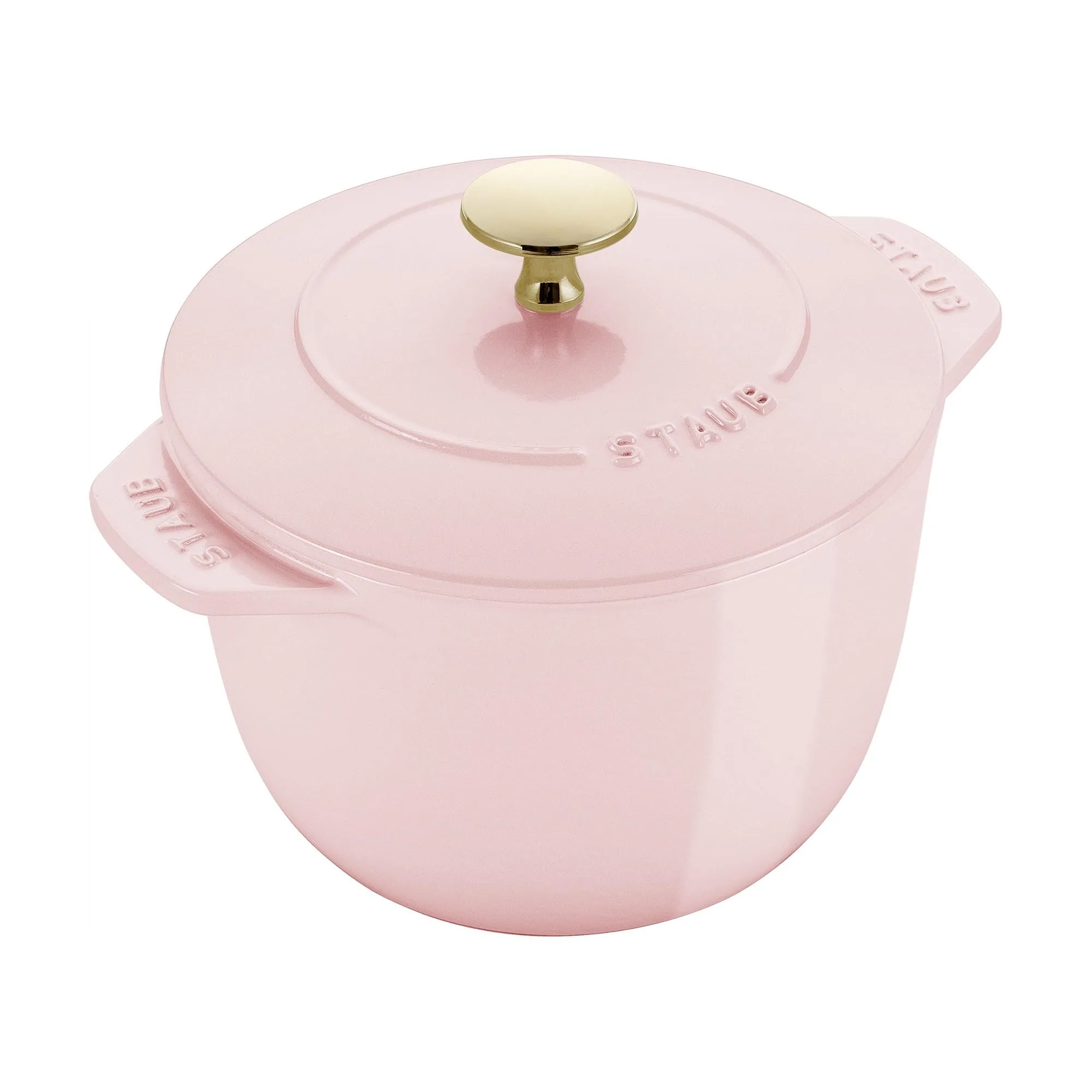 STAUB Cast Iron 1.5-qt Petite French Oven – Peony Pink