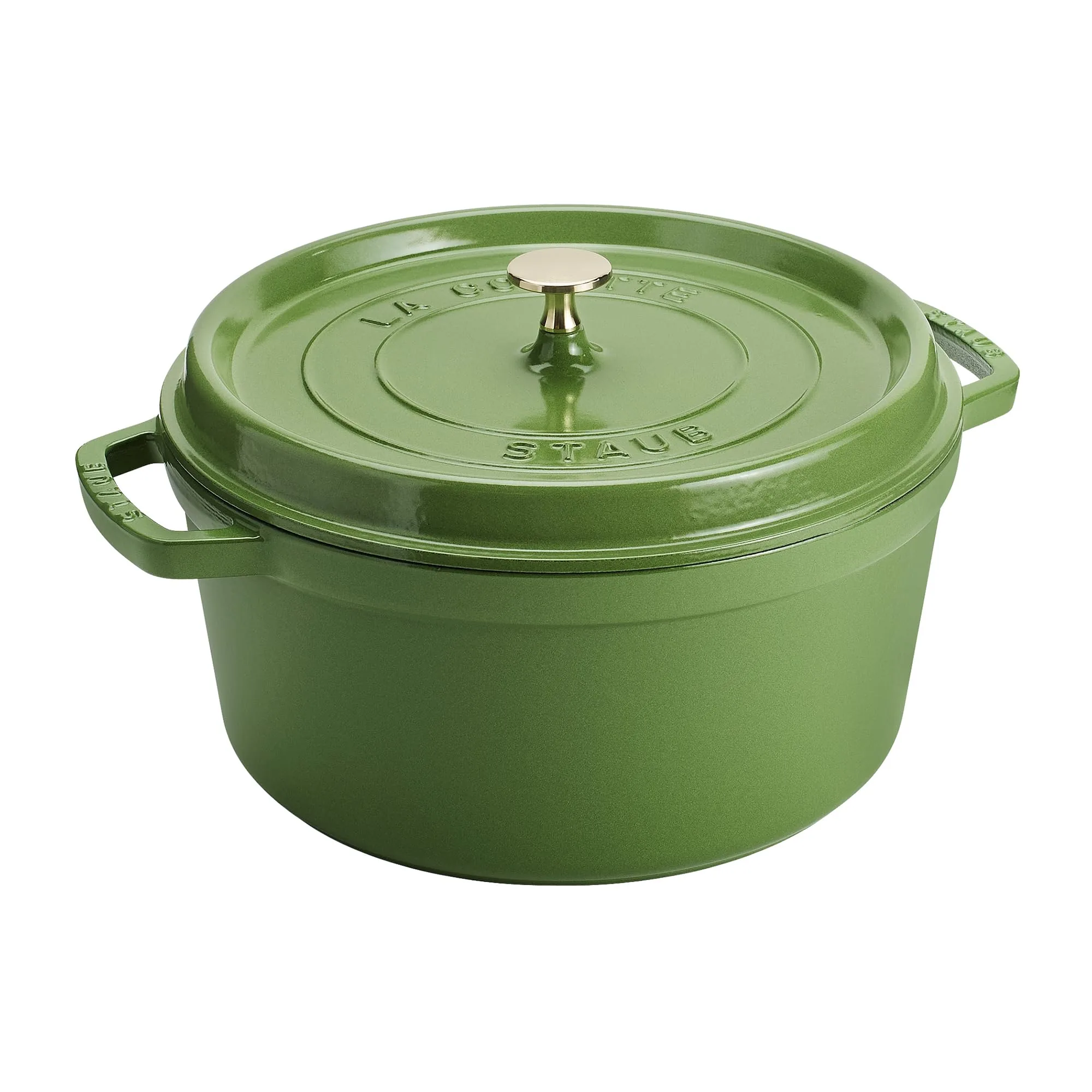 Staub Cast Iron 7-qt Round Dutch Oven – Pistachio