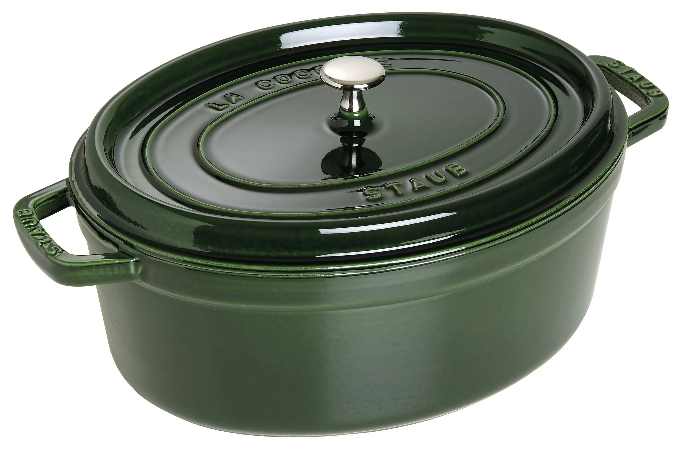 STAUB Cocotte Oval 33cm Basil