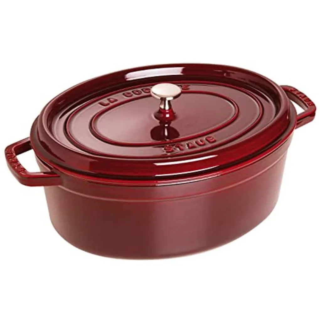 Staub French Oven – Oval – 5.4 L – Grenadine