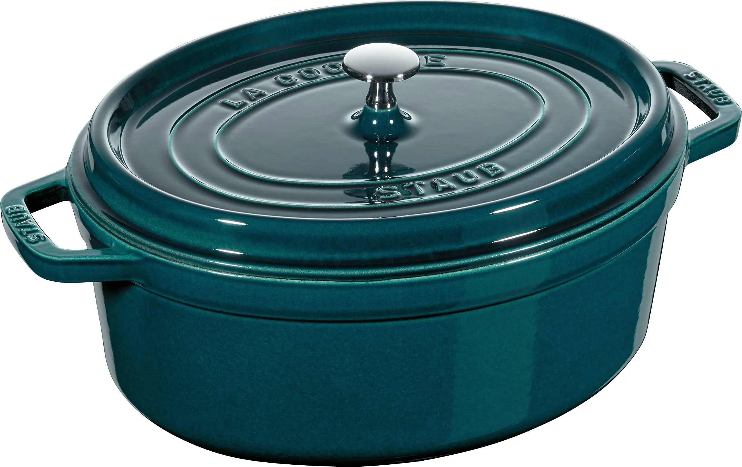 Staub La Cocotte 6 QT. Oval Dutch Oven – Limited Edition Teal