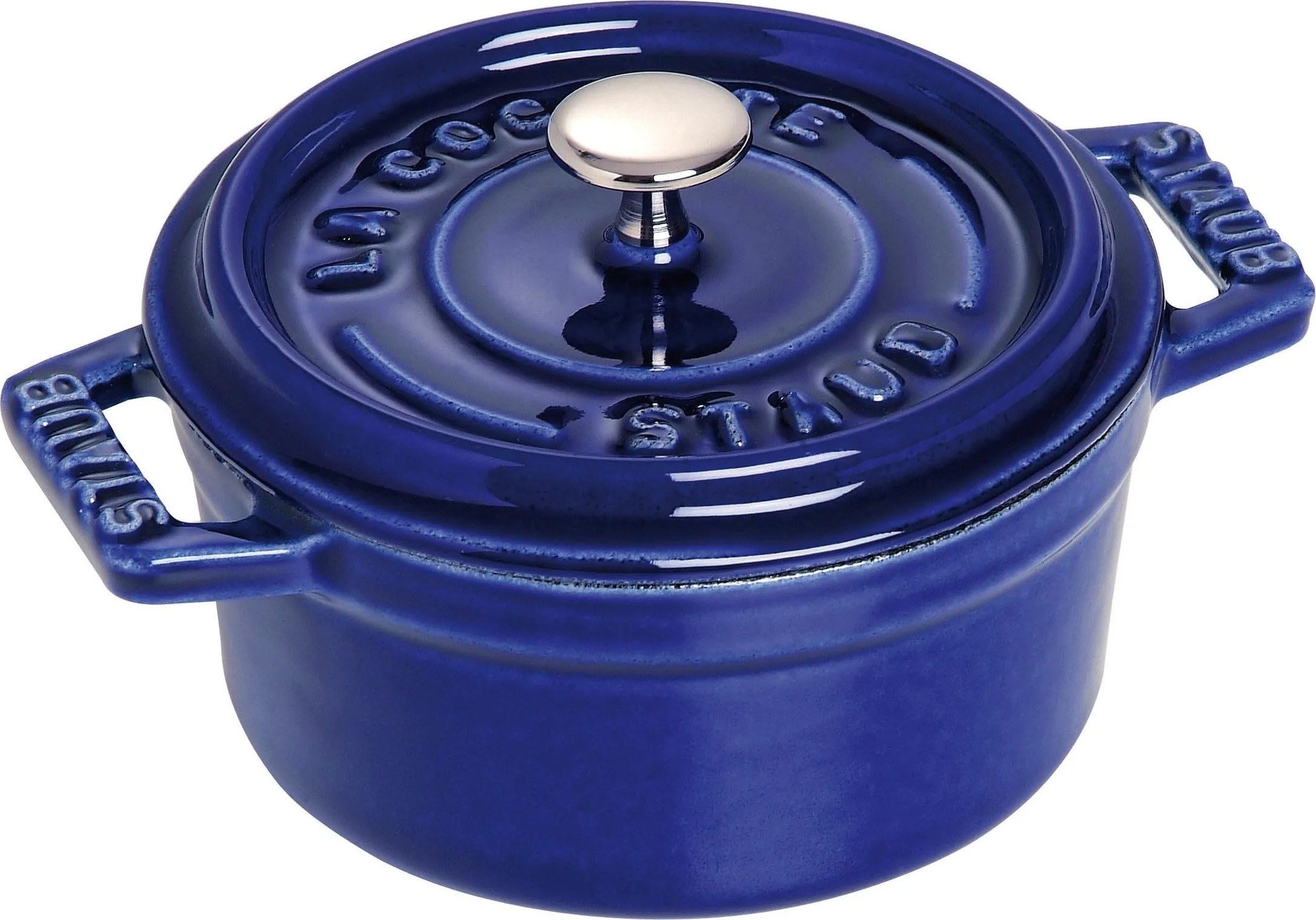 Staub Mini Round Cocotte – 0.25Qt – Dark Blue