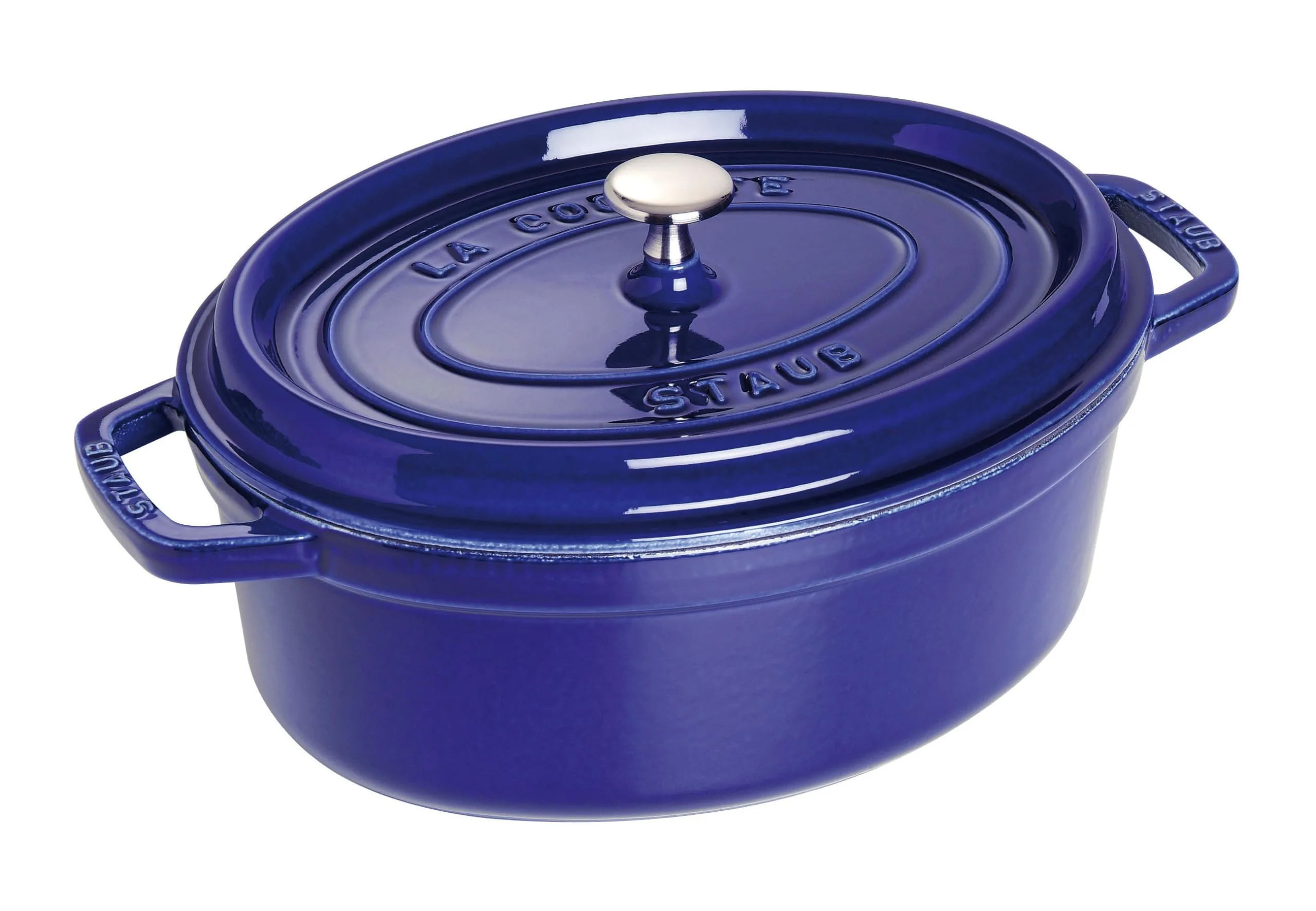 Staub Oval Cocotte – 4.25Qt – Dark Blue