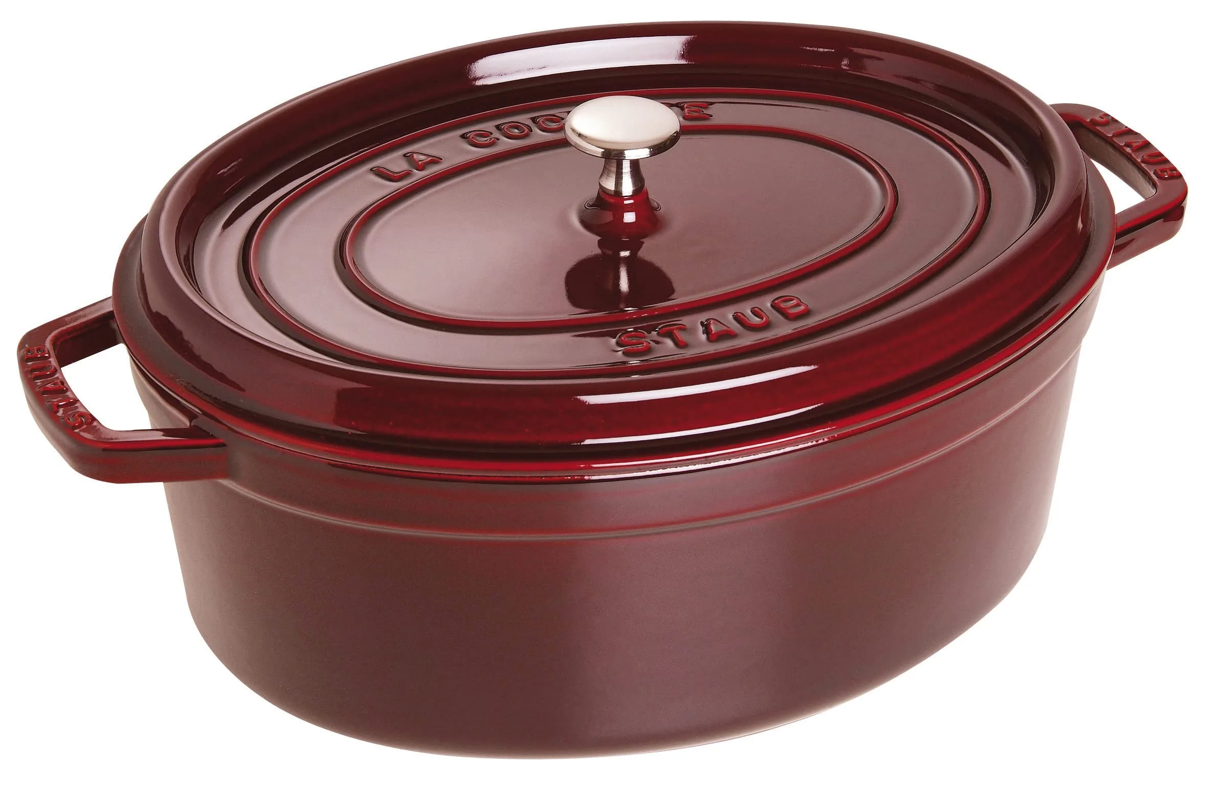 Staub Oval Cocotte – 7Qt – Grenadine